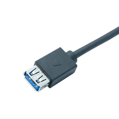 Connettore di cavo impermeabile del supporto IP67 USB del pannello di USB 3,0 per la pubblicità del cavo della scatola leggera